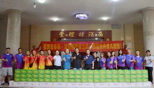 喝了星群夏桑菊，清熱解暑精力足——祝賀西滘龍舟隊奪冠！